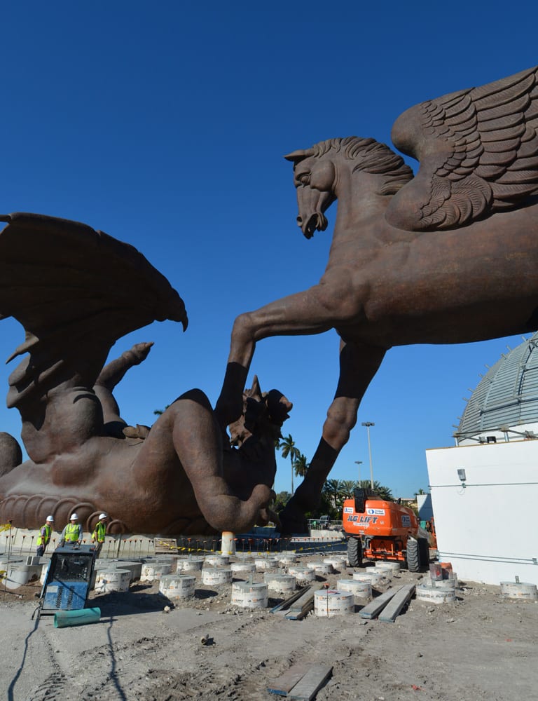 Pegasus Statue