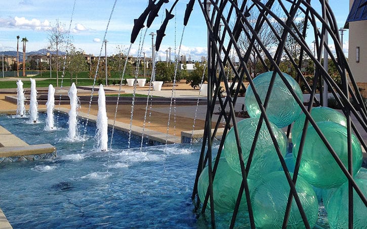 Collection at Riverpark Water Feature