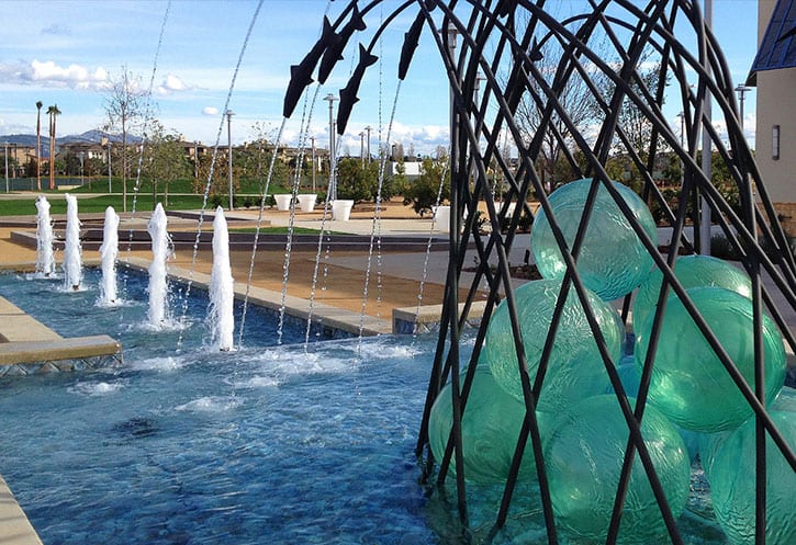 Collection at Riverpark Water Feature