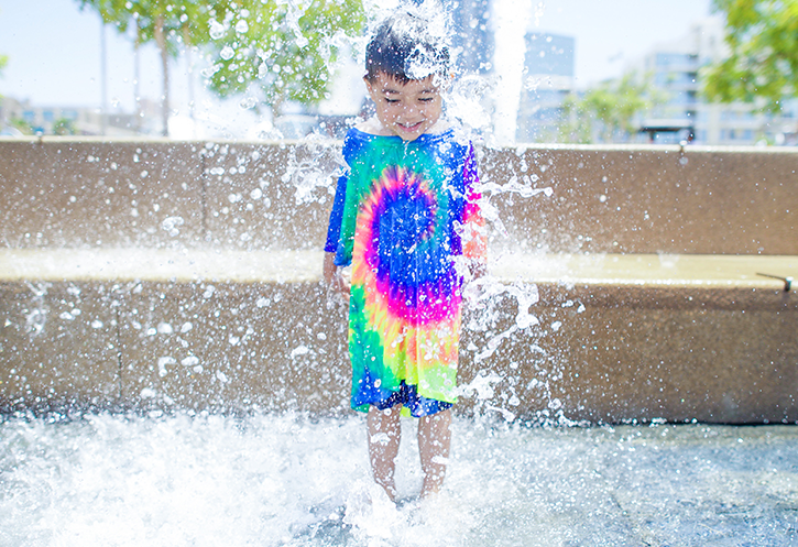 interactive water fountains