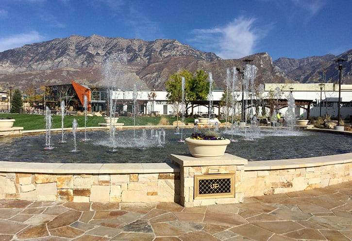 University Place Show Fountain